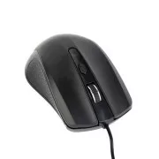 GEMBIRD egér MUS-4B-01, vezetékes, optikai, 1200 dpi, USB, fekete