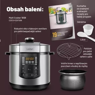 Lauben Multi Cooker 18SB cseh kiadás