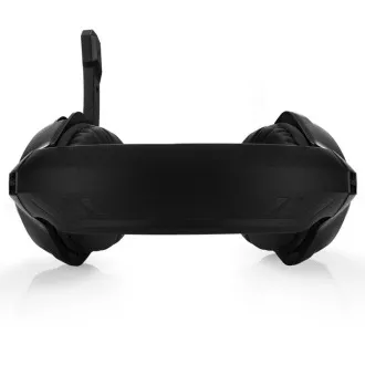 CONNECT IT BIOHAZARD játékos fejhallgató mikrofonnal, 1xJack + USB, fekete