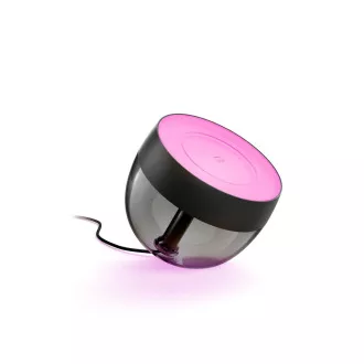 PHILIPS COL Iris Asztali lámpa Hue Fehér és színvilágú, fekete