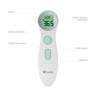 TrueLife Care Q6 - érintésmentes egészségügyi hőmérő