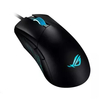 ASUS egér ROG GLADIUS III (P514), USB, fekete