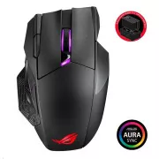 ASUS egér ROG SATHA X (P707), vezeték nélküli, fekete