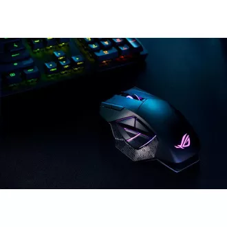 ASUS egér ROG SATHA X (P707), vezeték nélküli, fekete