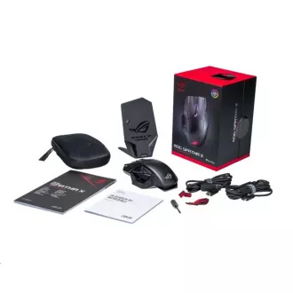 ASUS egér ROG SATHA X (P707), vezeték nélküli, fekete