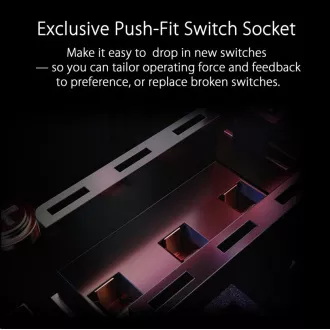 ASUS egér ROG SATHA X (P707), vezeték nélküli, fekete