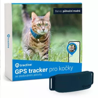 Tractive GPS CAT 4 LTE - helymeghatározás és tevékenységkövetés macskáknak - éjkék színben Tractive GPS CAT 4 LTE - helymeghatározás és tevékenységkövetés macskáknak - éjkék színben