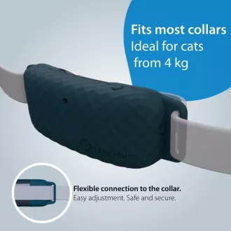 Tractive GPS CAT 4 LTE - helymeghatározás és tevékenységkövetés macskáknak - éjkék színben Tractive GPS CAT 4 LTE - helymeghatározás és tevékenységkövetés macskáknak - éjkék színben