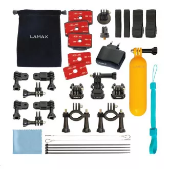 LAMAX XL Set - 23 tartozék akciókamerákhoz LAMAX XL Set - 23 tartozék akciókamerákhoz