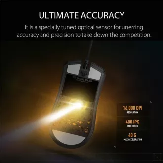 ASUS egér TUF GAMING M4 AIR (P307), USB, fekete
