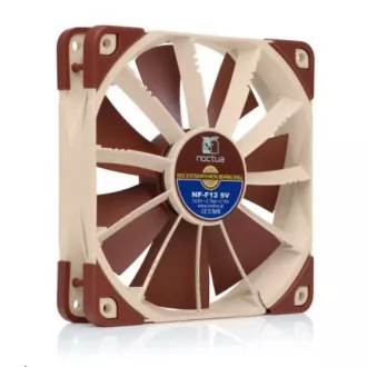 NOCTUA NF-F12 5 V-os ventilátor, 120 mm, barna NOCTUA NF-F12 5 V-os ventilátor, 120 mm, barna