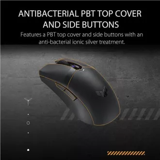 ASUS egér TUF GAMING M4 WL (P306), fekete