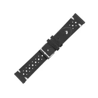 RhinoTech univerzális heveder valódi bőr gyorskioldó 18mm fekete RhinoTech univerzális heveder valódi bőr gyorskioldó 18mm fekete