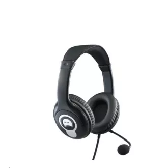 ACER fülhallgató (OV-T690) -20Hz-20kHz, 94dB/mW, 2,4m kábel, fekete-szürke, fekete-szürke ACER fülhallgató (OV-T690) -20Hz-20kHz, 94dB/mW, 2,4m kábel, fekete-szürke, fekete-szürke
