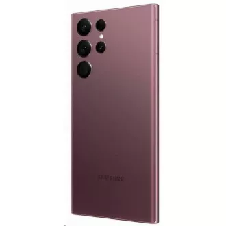 Samsung Galaxy S22 Ultra (S908), 8/128 GB, 5G, DS, bordó piros