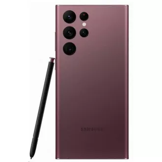 Samsung Galaxy S22 Ultra (S908), 8/128 GB, 5G, DS, bordó piros
