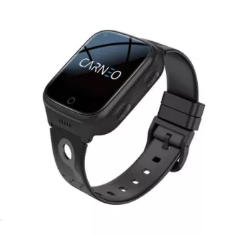 CARNEO Gyermek GPS Watch GuardKid  4G Platinum fekete