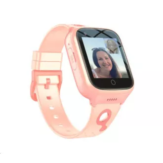 CARNEO Gyermek GPS Watch GuardKid  4G Platinum rózsaszínű