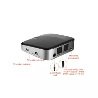 CARNEO BT-269 bluetooth audio vevő és adóvevő