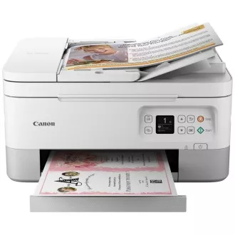 Canon PIXMA nyomtató TS7451A fehér - színes, MF (nyomtatás, másolás, szkennelés, felhő), duplex, USB, Wi-Fi, Bluetooth