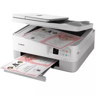 Canon PIXMA nyomtató TS7451A fehér - színes, MF (nyomtatás, másolás, szkennelés, felhő), duplex, USB, Wi-Fi, Bluetooth