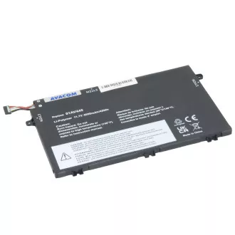 AVACOM akkumulátor Lenovo ThinkPad E14, E15, E580, E490 Li-Pol 11, 1V 4050mAh 45Wh, 1V 4050mAh 45Wh AVACOM akkumulátor Lenovo ThinkPad E14, E15, E580, E490 Li-Pol 11, 1V 4050mAh 45Wh, 1V 4050mAh 45Wh