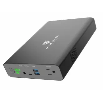 Viking powerbank NF130W 220 V-os kimenettel, 64000 mAh, fekete színű Viking powerbank NF130W 220 V-os kimenettel, 64000 mAh, fekete színű