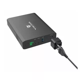 Viking powerbank NF130W 220 V-os kimenettel, 64000 mAh, fekete színű Viking powerbank NF130W 220 V-os kimenettel, 64000 mAh, fekete színű