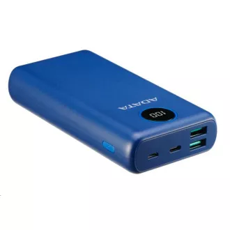 ADATA PowerBank P20000QCD - külső akkumulátor mobilhoz/tablethez 20000mAh, 2, 1A, kék (74Wh) ADATA PowerBank P20000QCD - külső akkumulátor mobilhoz/tablethez 20000mAh, 2, 1A, kék (74Wh)