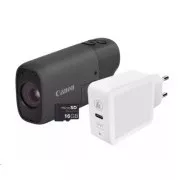 Canon PowerShot ZOOM, 12MPix, fekete - Alapvető készlet
