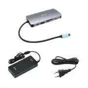 i-tec USB-C Metal Nano Dock HDMI/VGA LAN   PD 100 W   112W tápegység (PD 100W)