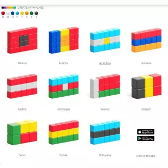 PIXIO Flags mágneses készlet