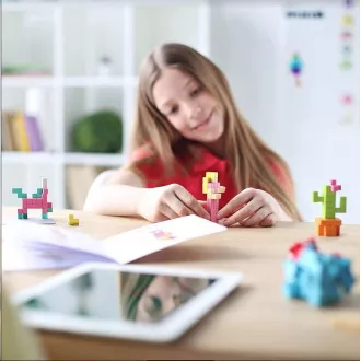 PIXIO Mini Dinos mágneses készlet
