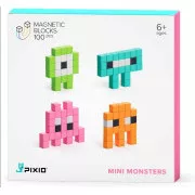 PIXIO Mini Monsters mágneses építő készlet