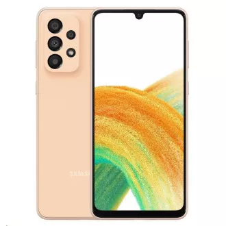Samsung Galaxy A33 5G (A336), 6/128 GB, narancssárga