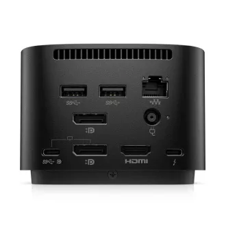 HP dokkoló - Thunderbolt 120W G4 EURO (kampó) 1xTB4, 4x USB 3.2, 2xUSB-C 3.2, HDMI 2.0, 2xDP 1.4, 1xRJ45 HP dokkoló - Thunderbolt 120W G4 EURO (kampó) 1xTB4, 4x USB 3.2, 2xUSB-C 3.2, HDMI 2.0, 2xDP 1.4, 1xRJ45