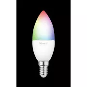 TRUST Smart WiFi LED gyertya E14 Fehér és színes