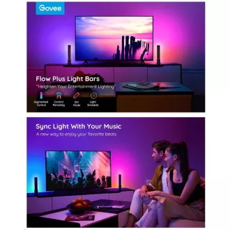 Govee Flow Plus SMART LED TV és játék - RGBICWW Govee Flow Plus SMART LED TV és játék - RGBICWW