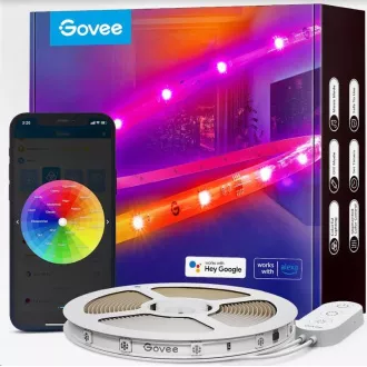 Govee WiFi RGBIC Smart PRO LED szalag 5m - extra tartós Govee WiFi RGBIC Smart PRO LED szalag 5m - extra tartós