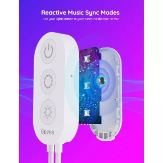 Govee WiFi RGBIC Smart PRO LED szalag 5m - extra tartós Govee WiFi RGBIC Smart PRO LED szalag 5m - extra tartós