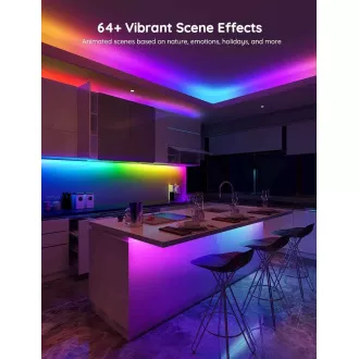 Govee WiFi RGBIC Smart PRO LED szalag 5m - extra tartós Govee WiFi RGBIC Smart PRO LED szalag 5m - extra tartós