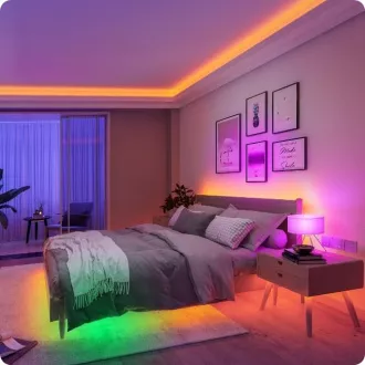 Govee WiFi RGBIC Smart PRO LED szalag 10m - extra tartós