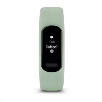 Garmin vívosmart® 5 monitoring karkötő, Cool Mint, méret S/M Garmin vívosmart® 5 monitoring karkötő, Cool Mint, méret S/M