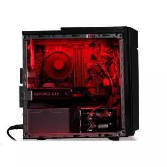 ACER PC Nitro N50-620 -i5-11400F, 16GB, 1TBSSD, Nvidia RTX 3060Ti, W10H, fekete