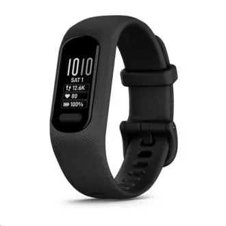 Garmin vívosmart® 5 monitoring karkötő, Fekete, méret L Garmin vívosmart® 5 monitoring karkötő, Fekete, méret L