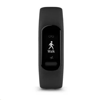 Garmin vívosmart® 5 monitoring karkötő, Fekete, méret L Garmin vívosmart® 5 monitoring karkötő, Fekete, méret L
