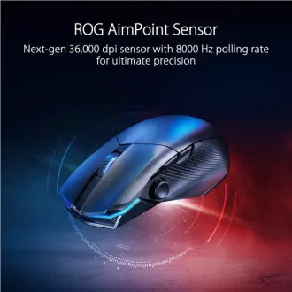 ASUS egér ROG CHAKRAM X, RGB, Bluetooth