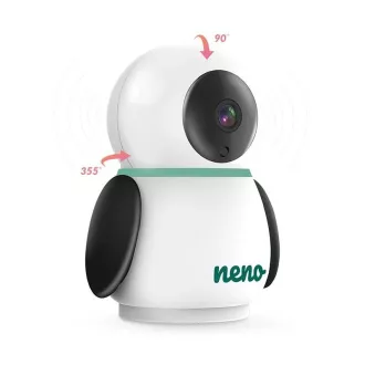 Neno Avante Wi-Fi bébiőr, 6 IR LED, H264, kétirányú kommunikáció, mozgásérzékelés, Tuya Smart alkalmazás