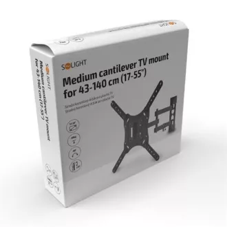 Solight középkonzol lapos TV-hez, 43cm - 140cm (17'' - 55'')