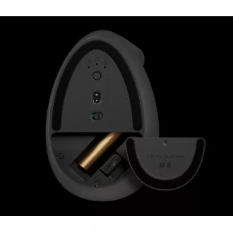 Logitech Wireless Mouse Lift for Business, grafit / fekete